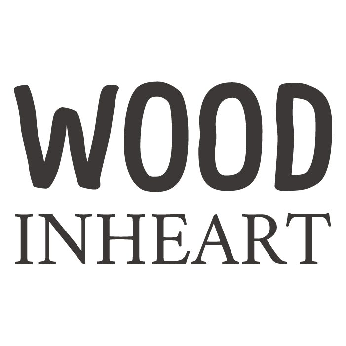 Logo Wood in Heart
